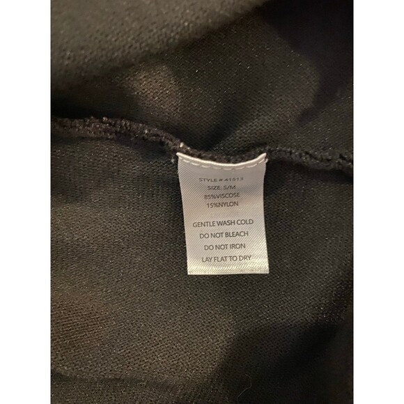 Grade & Gather Men's Black Crew Neck Sweater Size Small / Medium Classic - Picture 6 of 8